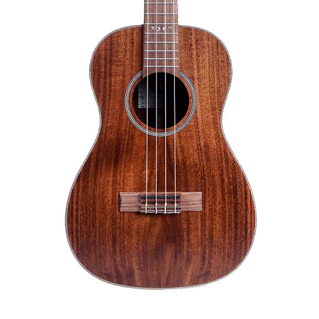 Kala KA-SA-B Solid Acacia Series Baritone Ukulele, Gloss, 20.25