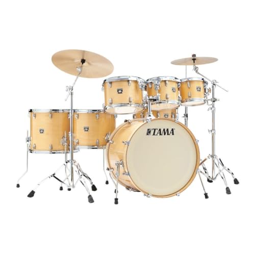 TAMA Superstar Classic 7-Piece Shell Pack with 22-Inch Bass Drum (Gloss Natural Blonde)