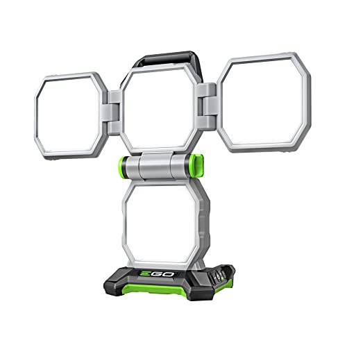 EGO LT1000 56-Volt Lithium-ion Cordless Portable Area Light with Opaque Diffuser, 5 Brightness Settings, Up to 10,000 Lumens, Battery and Charger not Included, Gray - Radiant Selections