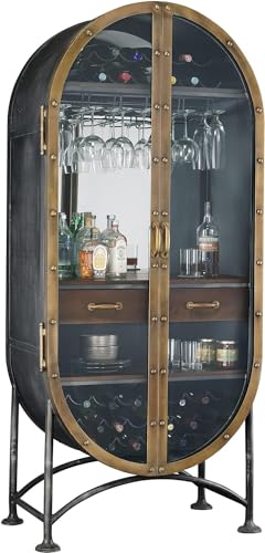 Howard Miller Bridgewater Wine & Bar Carbinet II, Black