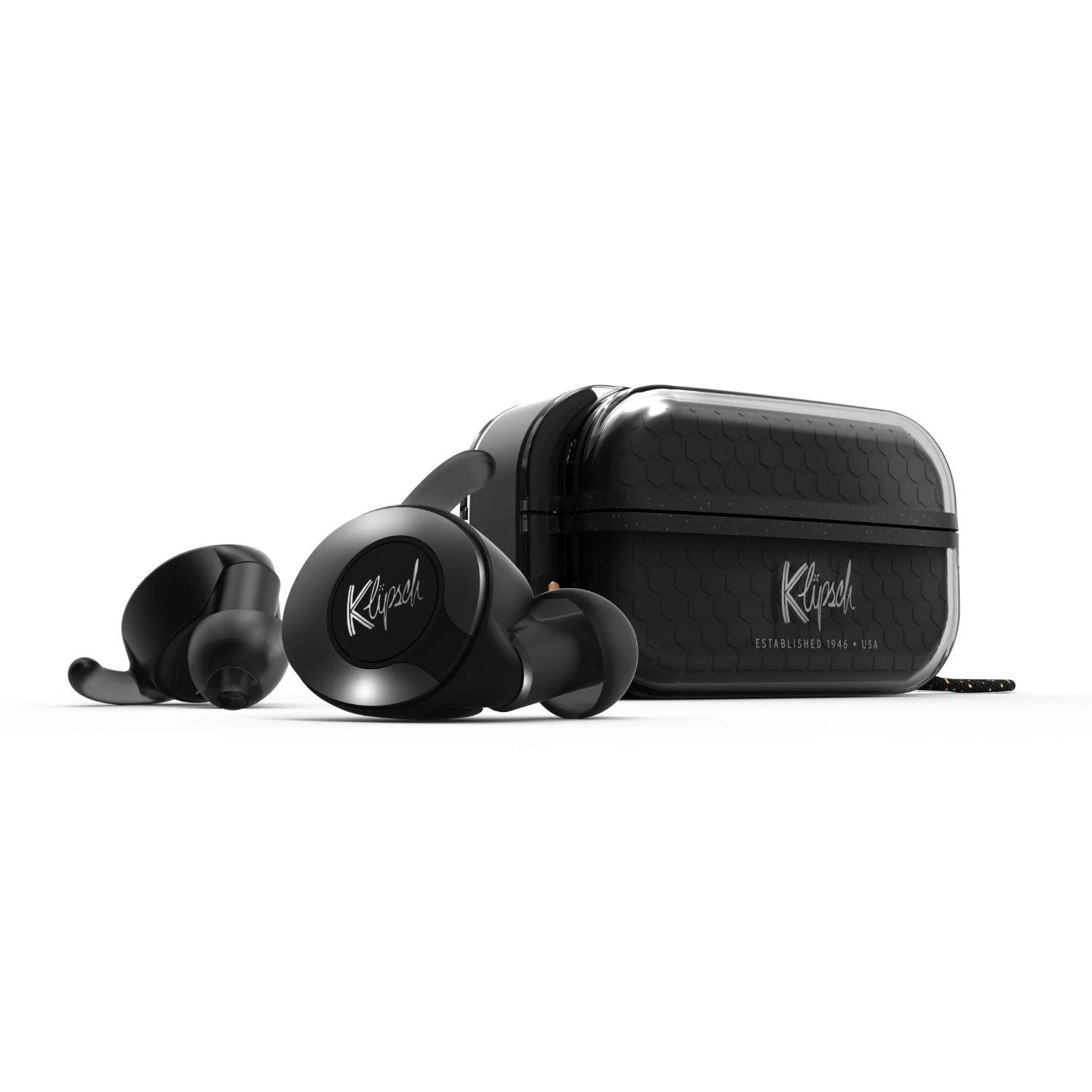 Klipsch T5 II True Wireless Sport Headphones in Black