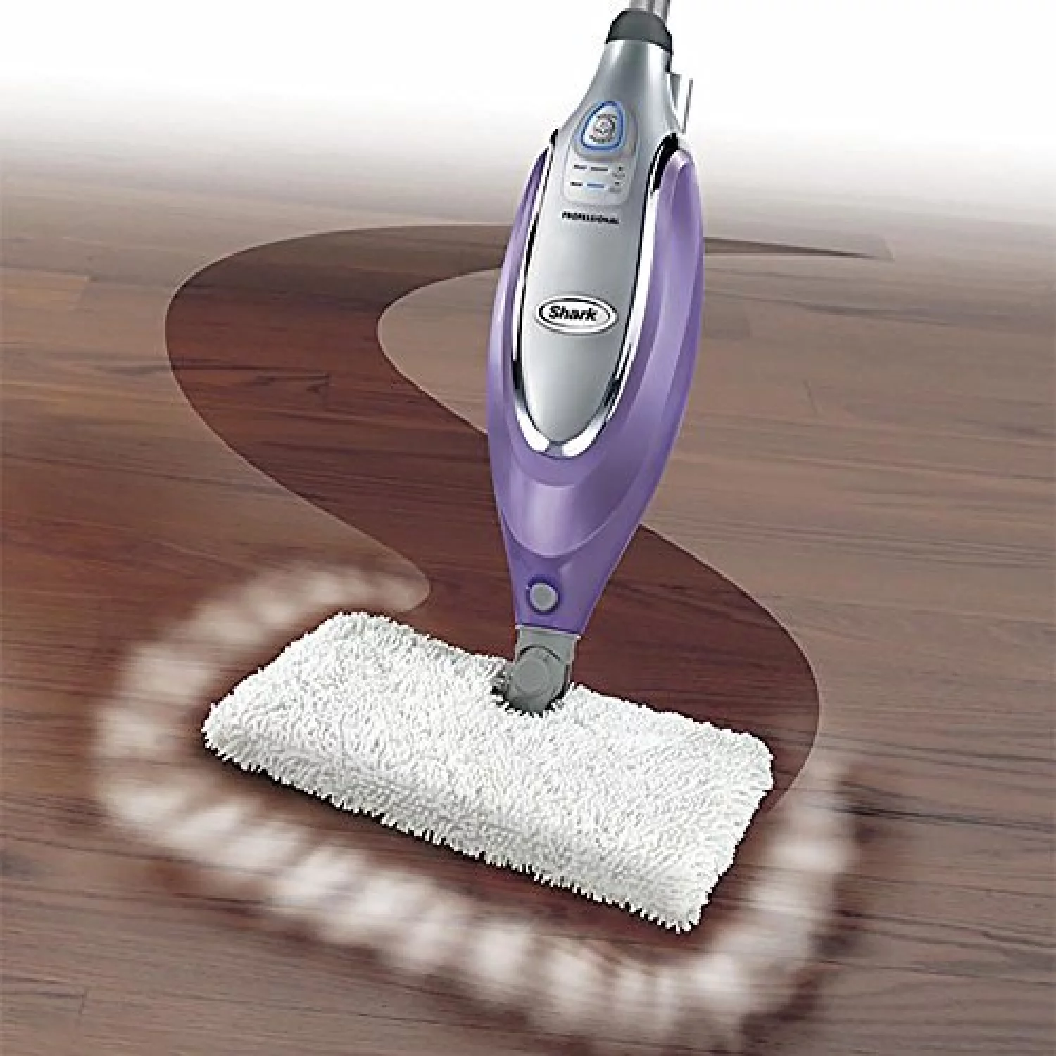 Restored Shark SE450 Professional Electronic Steam Corded Pocket Dust and Mop, Lavender (Refurbished)