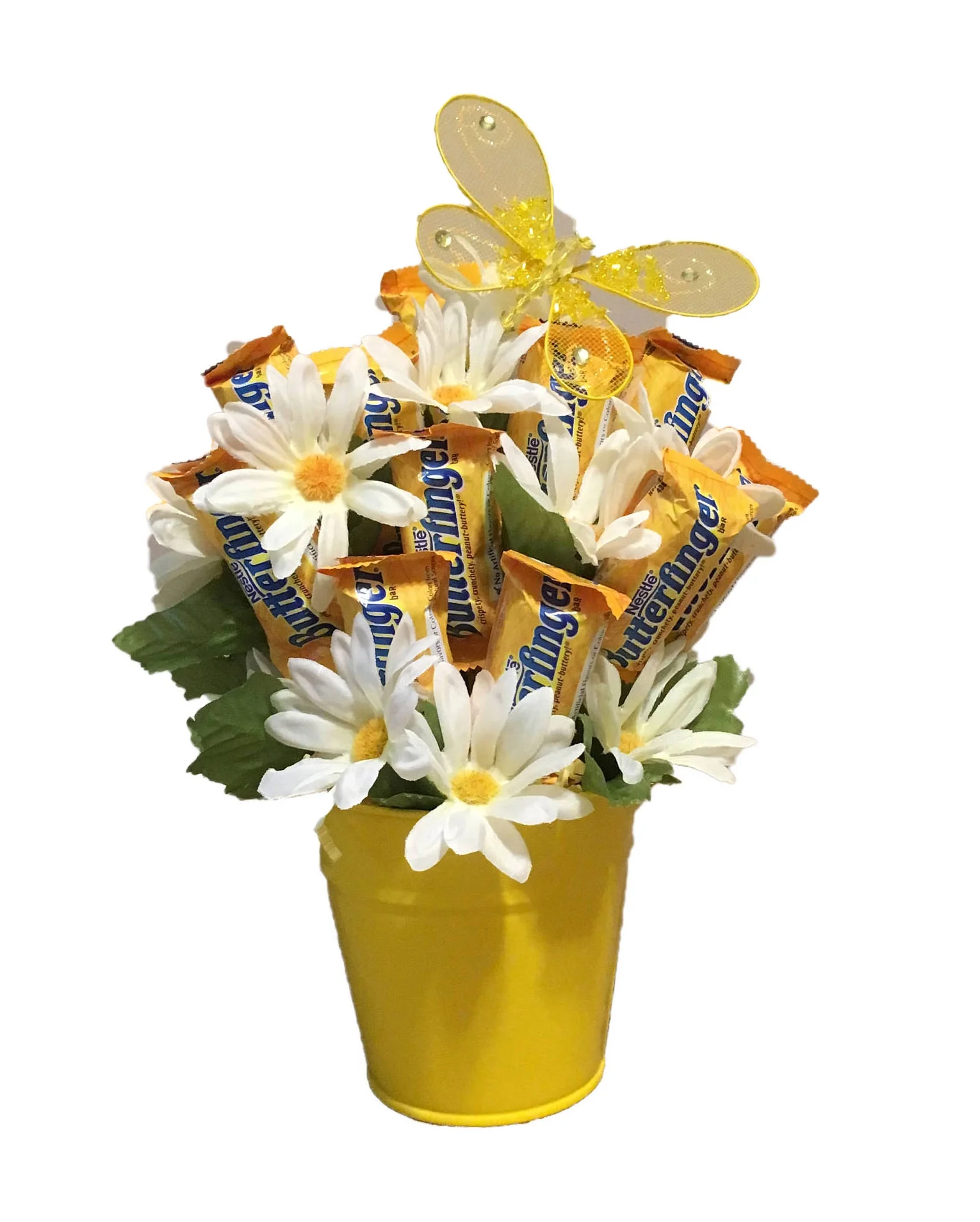 Spring Time Butterfinger Candy Bouquet