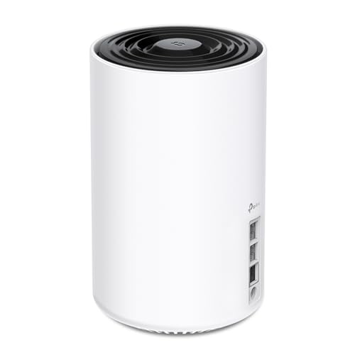 TP-Link Deco AXE5400 Tri-Band WiFi 6E Mesh System(Deco XE75 Pro) - 2.5G WAN/LAN Port, Covers up to 5500 Sq.Ft, Replaces WiFi Router and Extender, AI-Driven Mesh, New 6GHz Band, 2-Pack