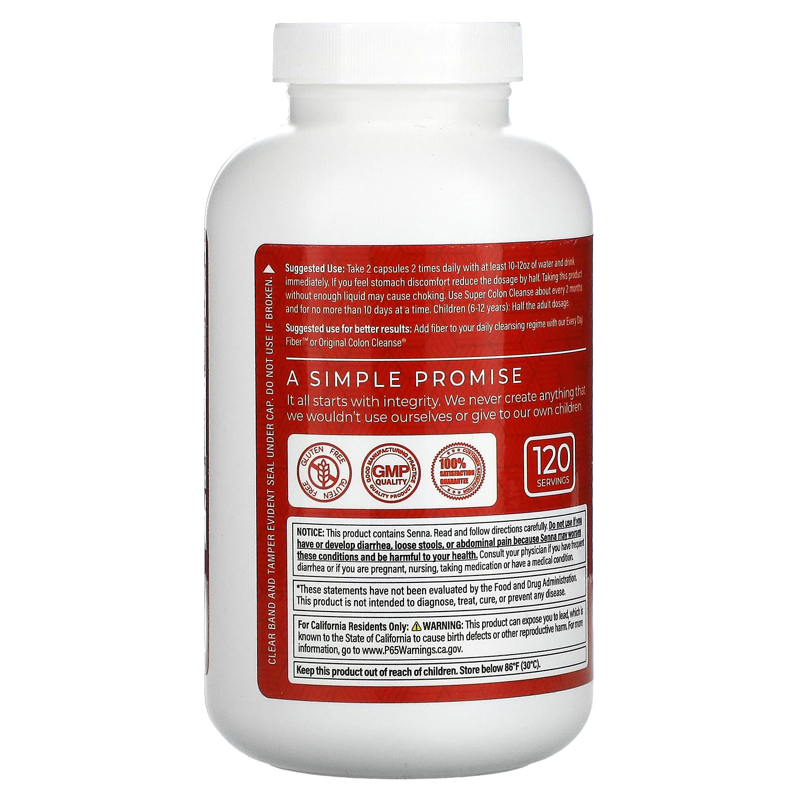 Health Plus, Super Colon Cleanse, 240 Capsules (Pack of 1)