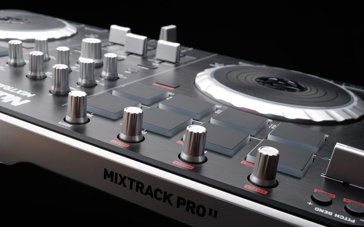 Numark Mixtrack Pro II USB DJ Controller with Integrated Audio Interface and Trigger Pads