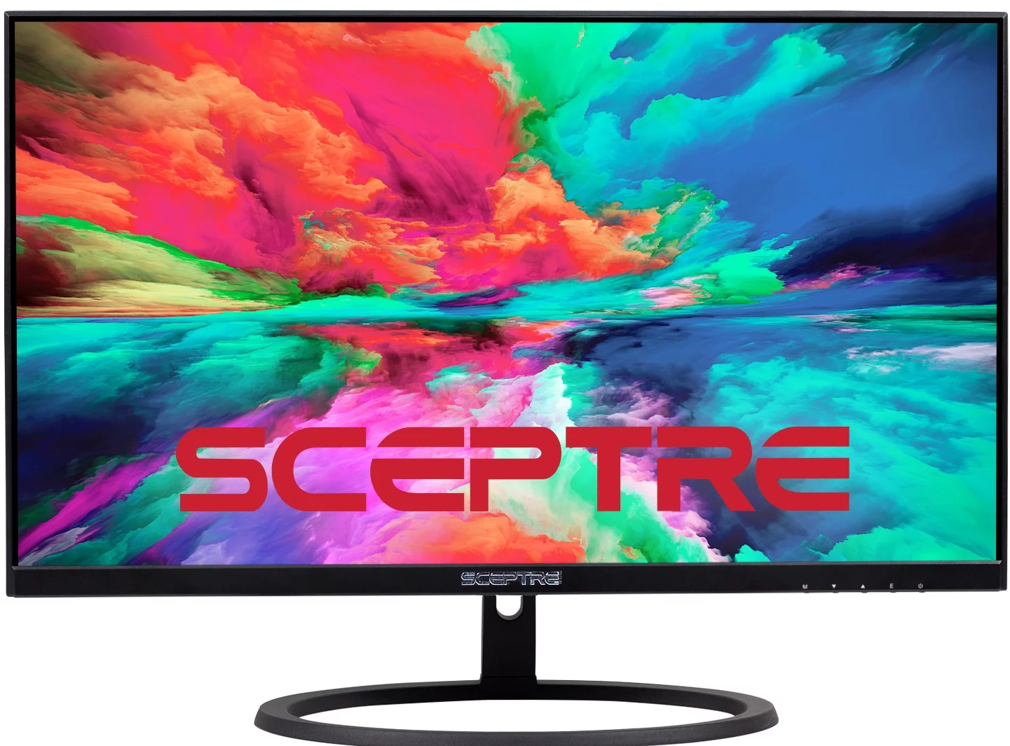 Sceptre IPS 27-Inch Quad HD IPS LED Monitor 2560 x 1440 100Hz 99% sRGB 2X HDMI and DisplayPort Build-in Speakers, Machine Black 2024 (E275W-QPT series)