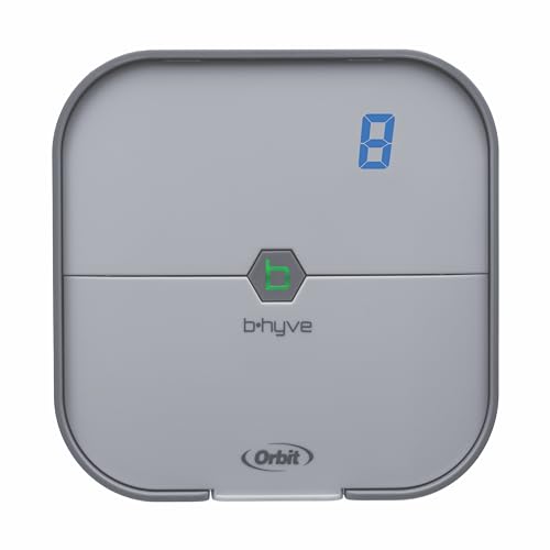 Orbit 57915 B-hyve 4-Zone Smart Sprinkler Controller, Gray - Radiant Selections