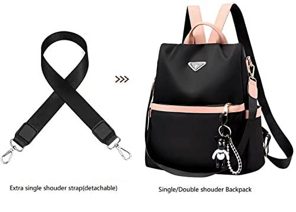 Small Nylon Women Backpack Purse Anti-theft Fashion Travel Shoulder Bag,Ladies Single Shoulder Bag,Mini Backpack