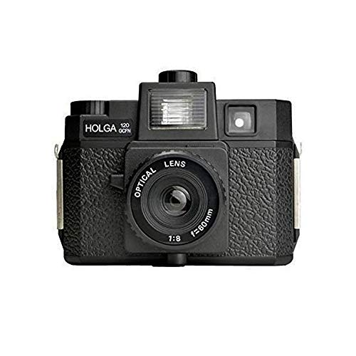 Holga 120GCFN Medium Format Film Camera with Ilford HP5 Plus Black and White Negative Film (120 Roll Film) Bundle