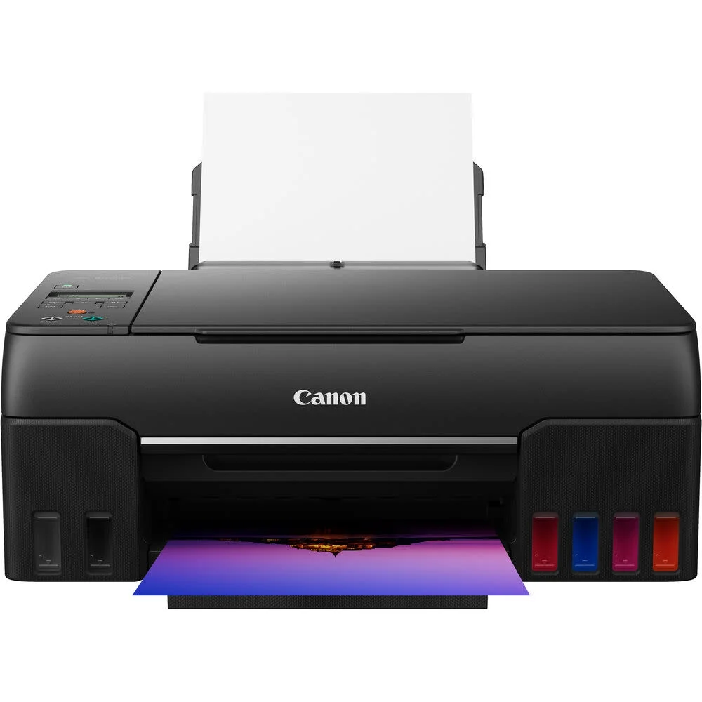 Canon PIXMA G620 Wireless Inkjet Multifunction Printer - Color - Copier/Printer/Scanner - 4800 x 1200 dpi Print - Color Flatbed Scanner - 600 dpi Optical Scan - Wireless LAN - PIXMA Cloud Link, Can...