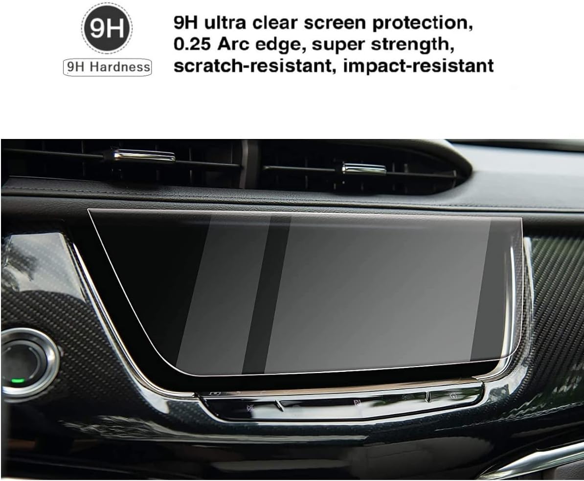 Screen Protector Compatible with 2021 2022 Cadillac XT5 8 Inch Touchscreen, HD Clear Anti Scratch,XT5 Luxury Premium Luxury Sport