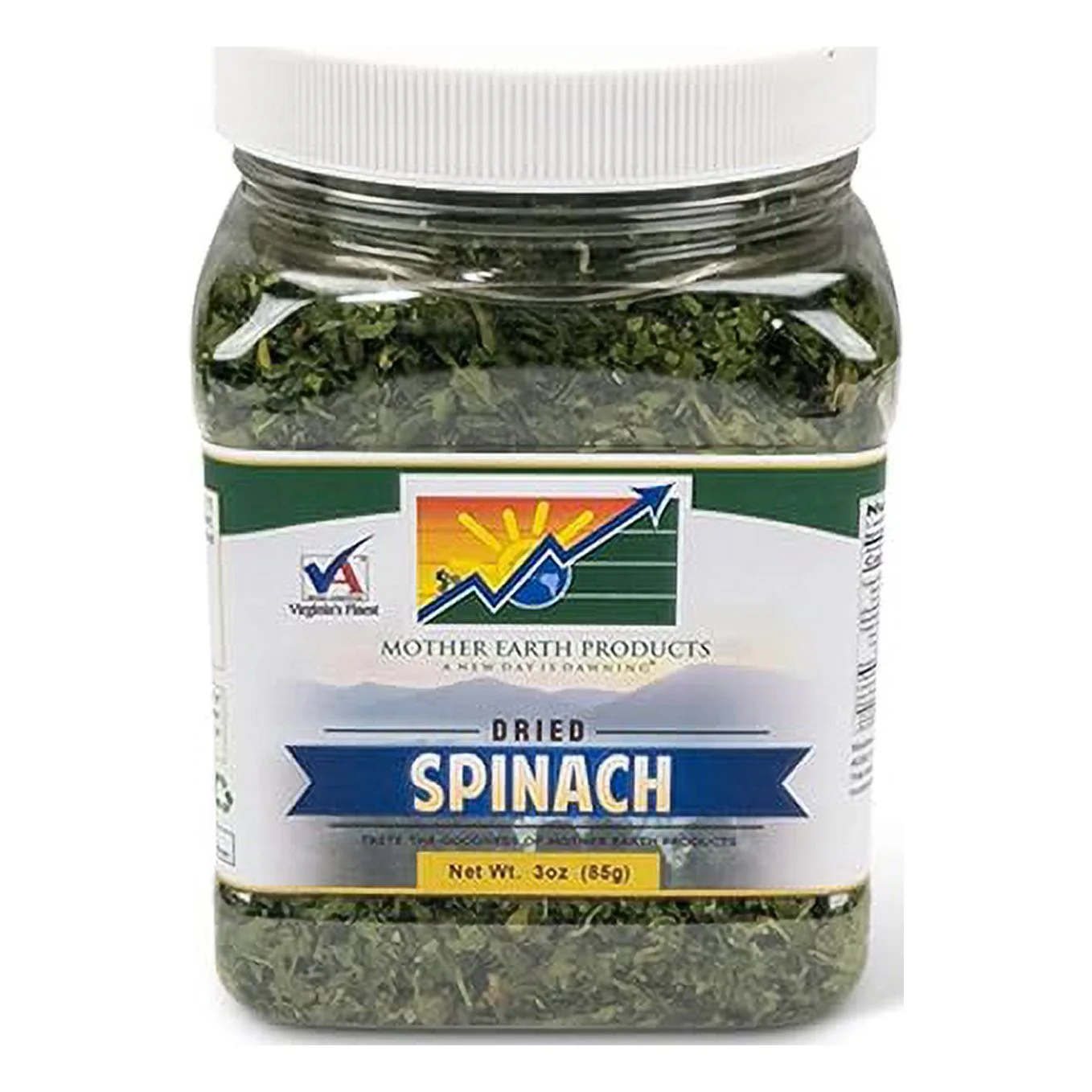 Mother Earth Products Dehydrated Spinach Jar