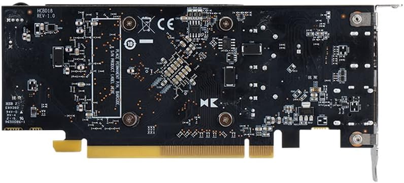 maxsun AMD Radeon RX 550 4GB Low Profile Small Form Factor Video Graphics Card for Gaming Computer PC GPU GDDR5 ITX SFF HDPC 128-Bit DirectX 12 PCI Express X16 3.0, HDMI, DisplayPort