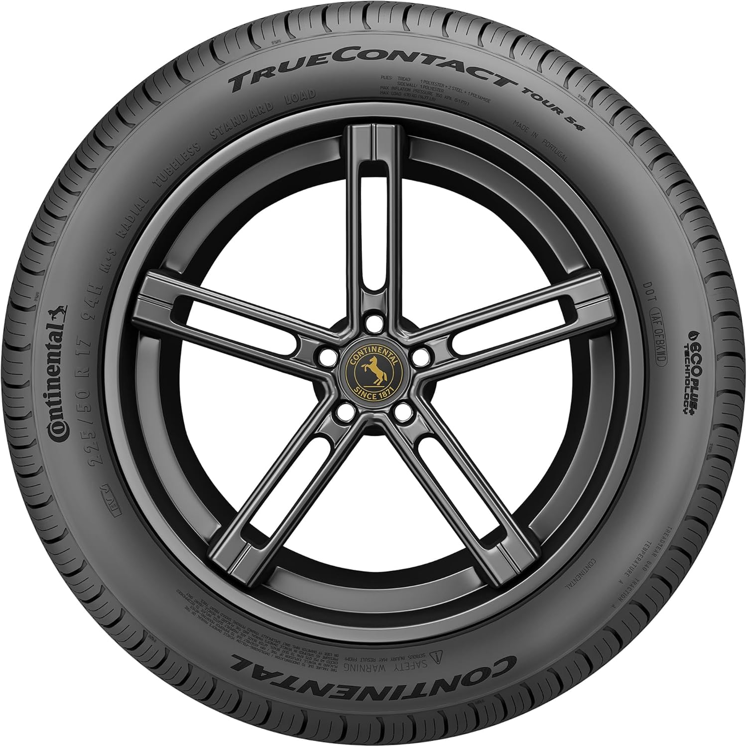 Continental TrueContact Tour 54 All Season 215/60R16 95H Passenger Tire