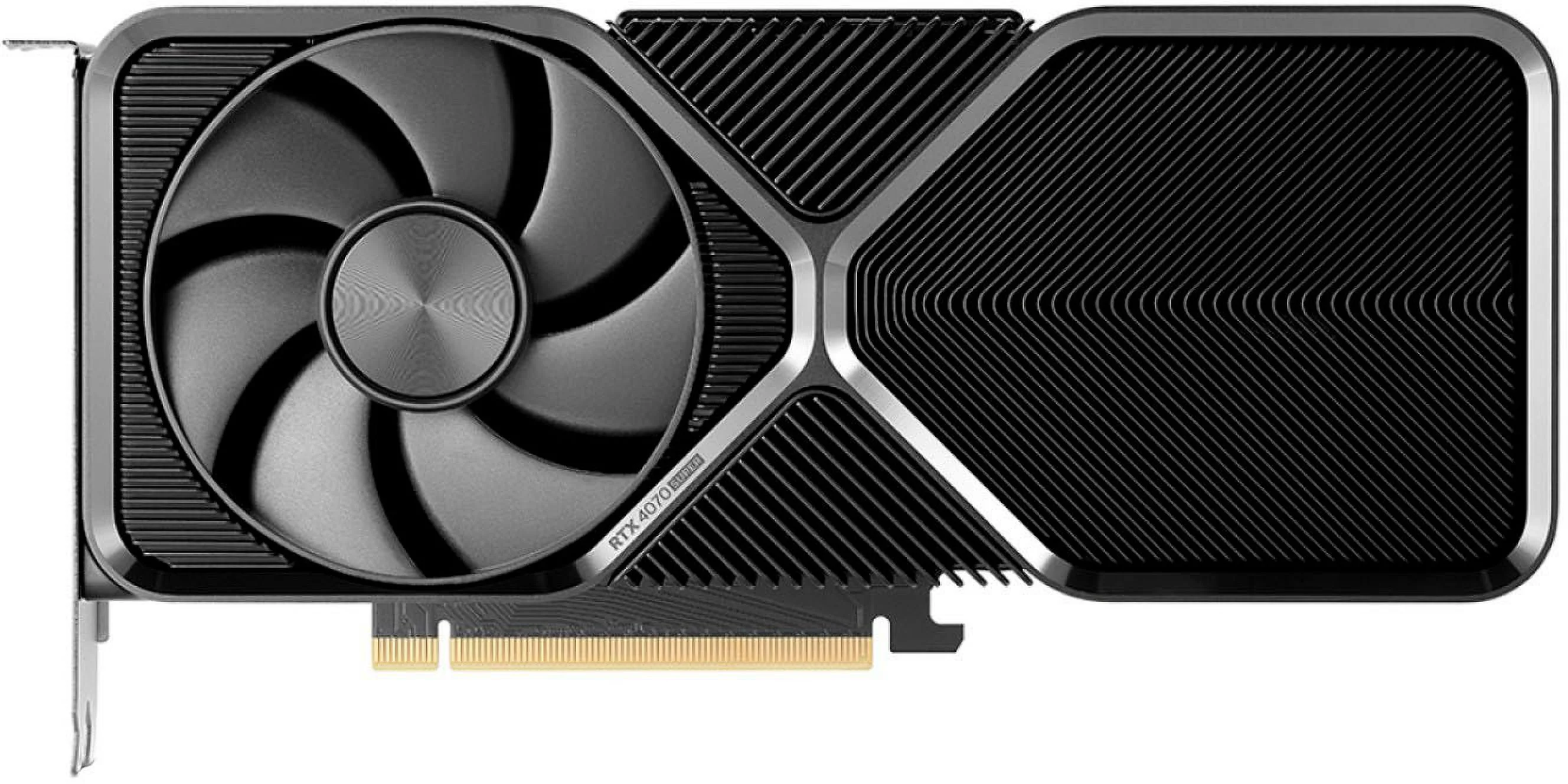 NVIDIA - GeForce RTX 4070 SUPER 12GB GDDR6X Graphics Card - Titanium/Black - Radiant Selections