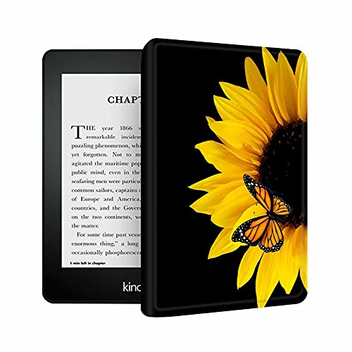 Case for All-New Kindle 10th Generation 2019 Releas PU Leather Protective Cover with Auto Wake/Sleep Multi Angle Adjustment Stand for Kindle 10th Gen 2019 Moon Snake Flower Folio E-Reader