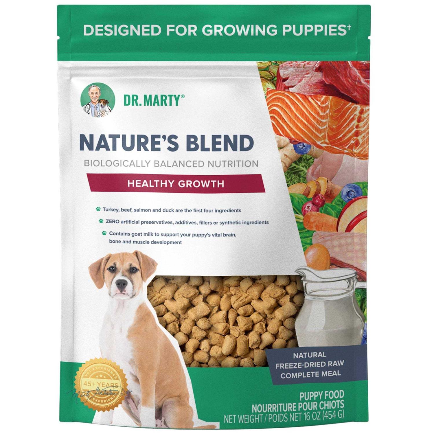 Dr. Marty Freeze Dried Raw Nature's Blend Small Breed Dog Food - Pet Supplies online store