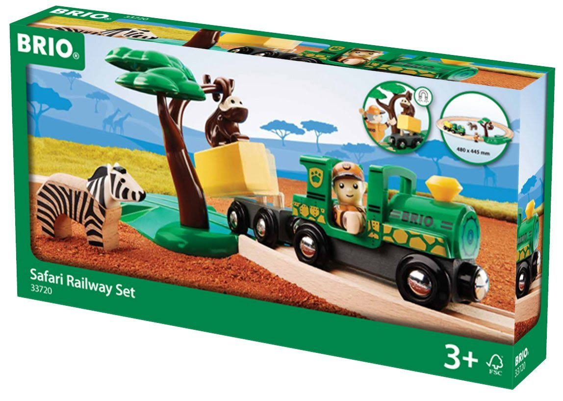 Brio Safari Railway Set Train Set
