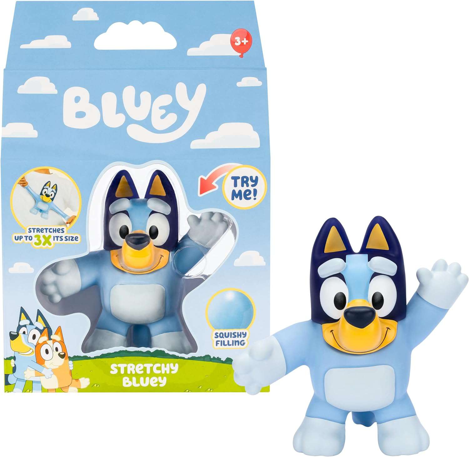 Stretchy Bluey Figure