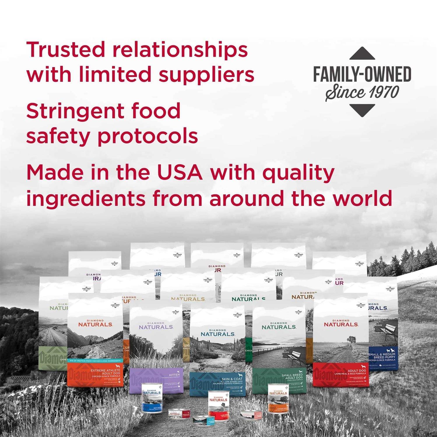 Diamond Naturals Large Breed Adult Lamb & Rice Dry Dog Food - Pet Supplies online store