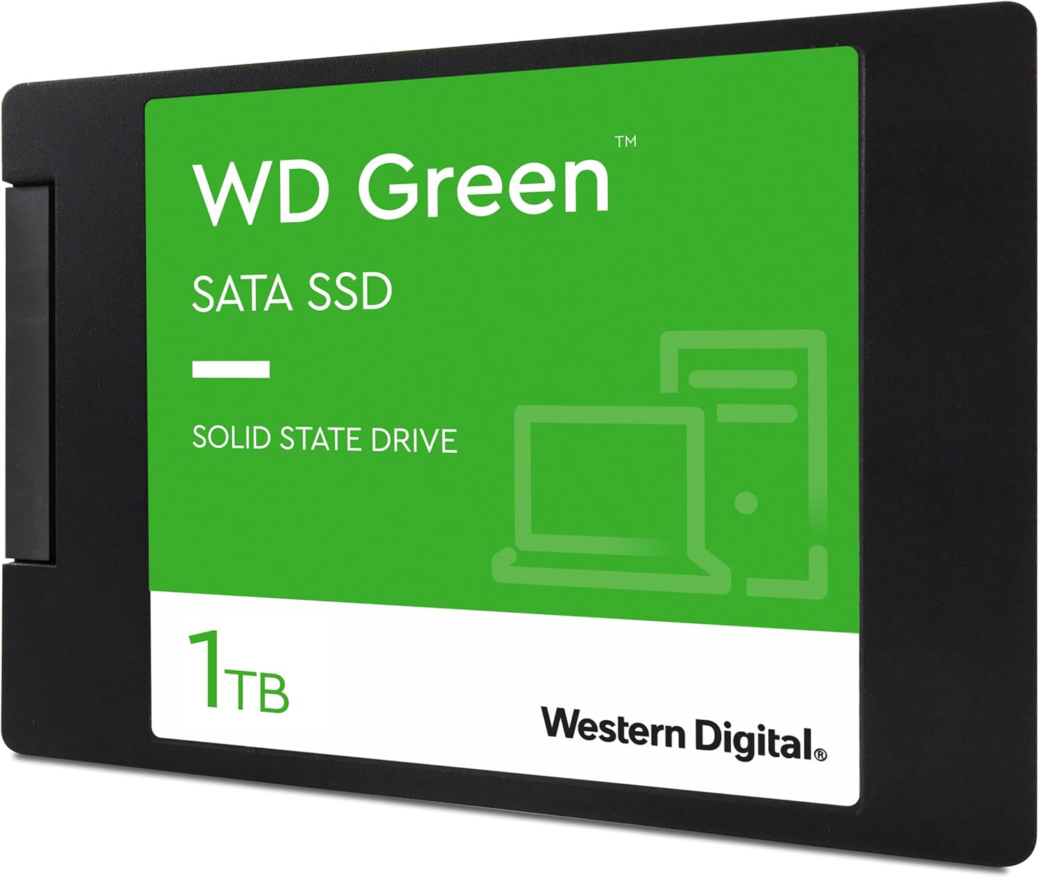 Western Digital 1TB WD Green Internal PC SSD Solid State Drive - SATA III 6 Gb/s, 2.5