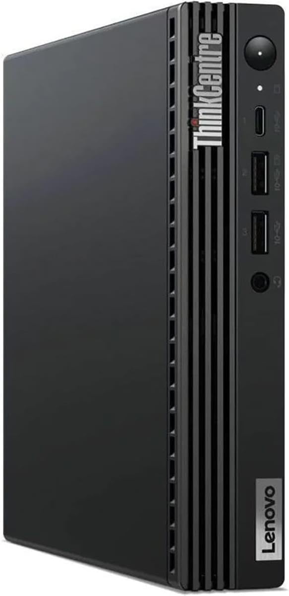 Lenovo ThinkCentre M80q Gen 4 12E90014US Desktop Computer - Intel Core i5 13th Gen i5-13500T Tetradeca-core [14 Core] 1.60 GHz - 8 GB RAM DDR5 SDRAM - 256 GB M.2 PCI Express NVMe 4.0 x4 SSD - Tiny -