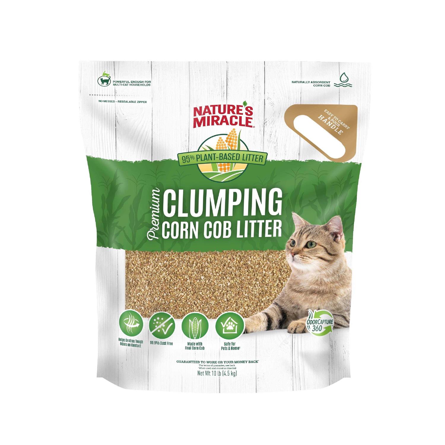Nature's Miracle Premium Clumping Corn Cob Litter - Pet Supplies online store