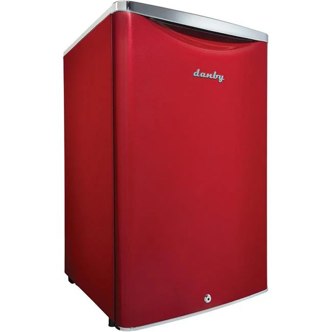 4.4 cu. ft. Contemporary Classic Compact Refrigerator, Red