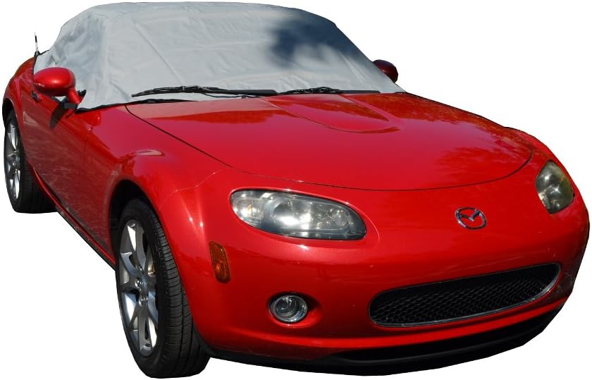 North American Custom Covers Compatible Soft Top Roof Protector Half Cover for Mazda Miata MX5 Mk3 (NC Model only)