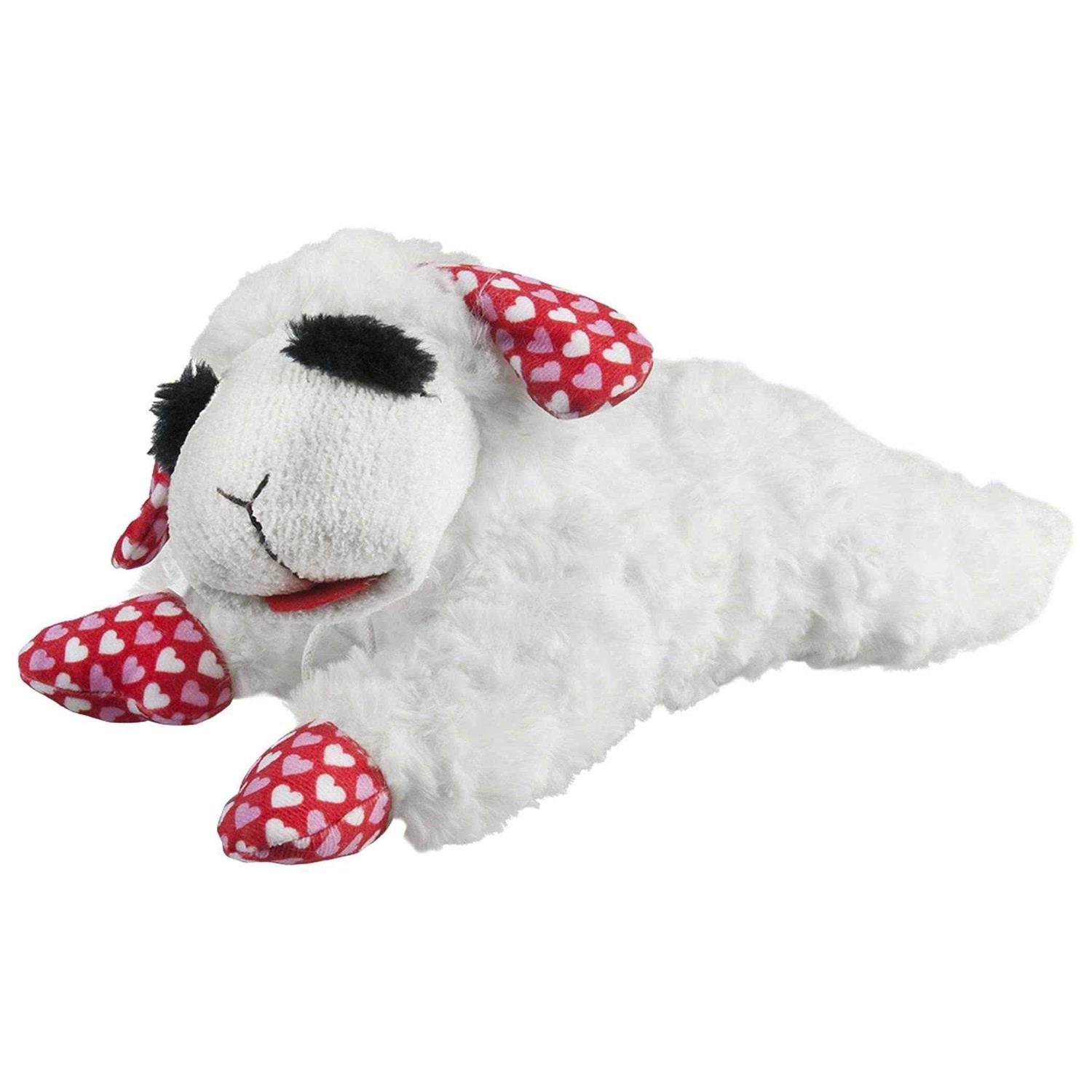 Multipet Valentine's Day Lamb Chop Dog Toy - Pet Supplies online store