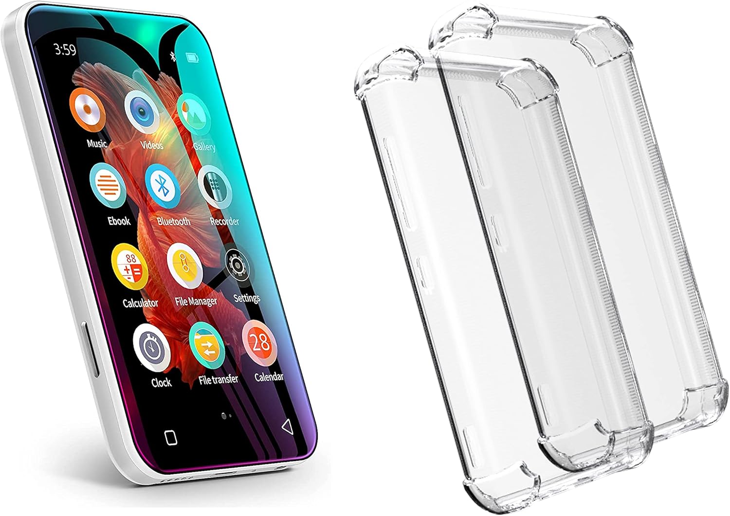 TIMMKOO MP3 Player with Bluetooth, 4.0