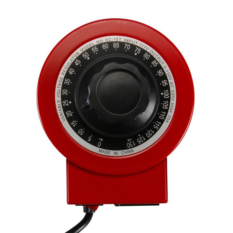 Parts Express 10A Variac Variable AC Power Transformer 0-130 VAC