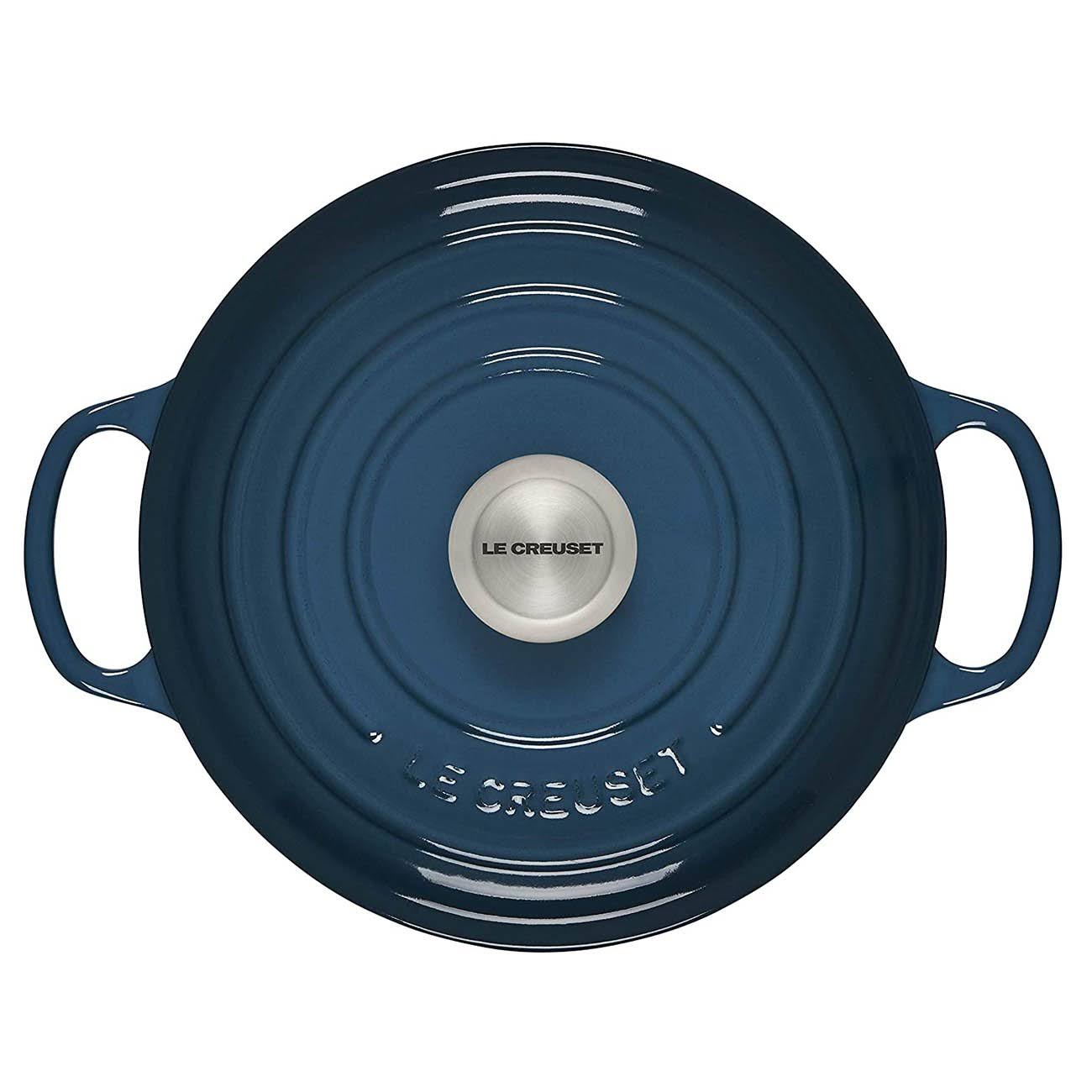 Le Creuset 3.5 Qt. Cast Iron Sauteuse - Deep Teal