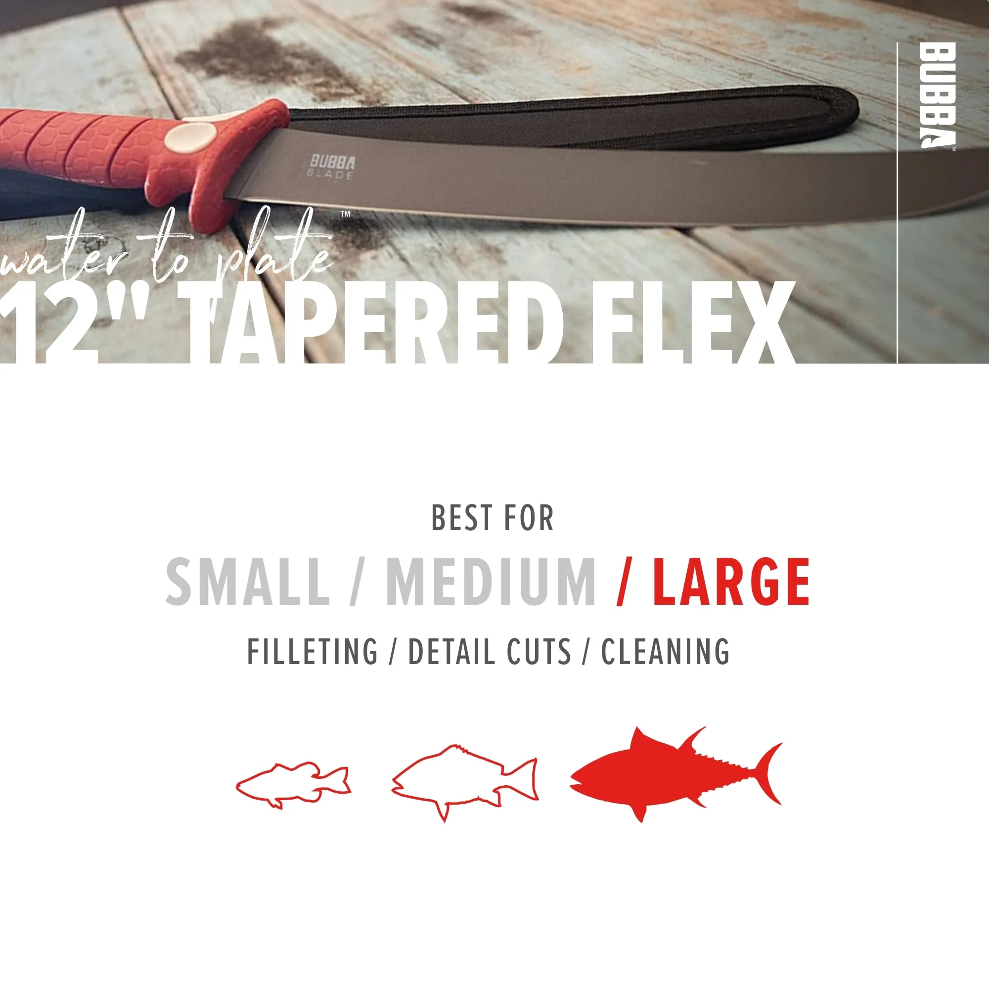 Bubba Blade Knives by BTI Tool Fillet Knife