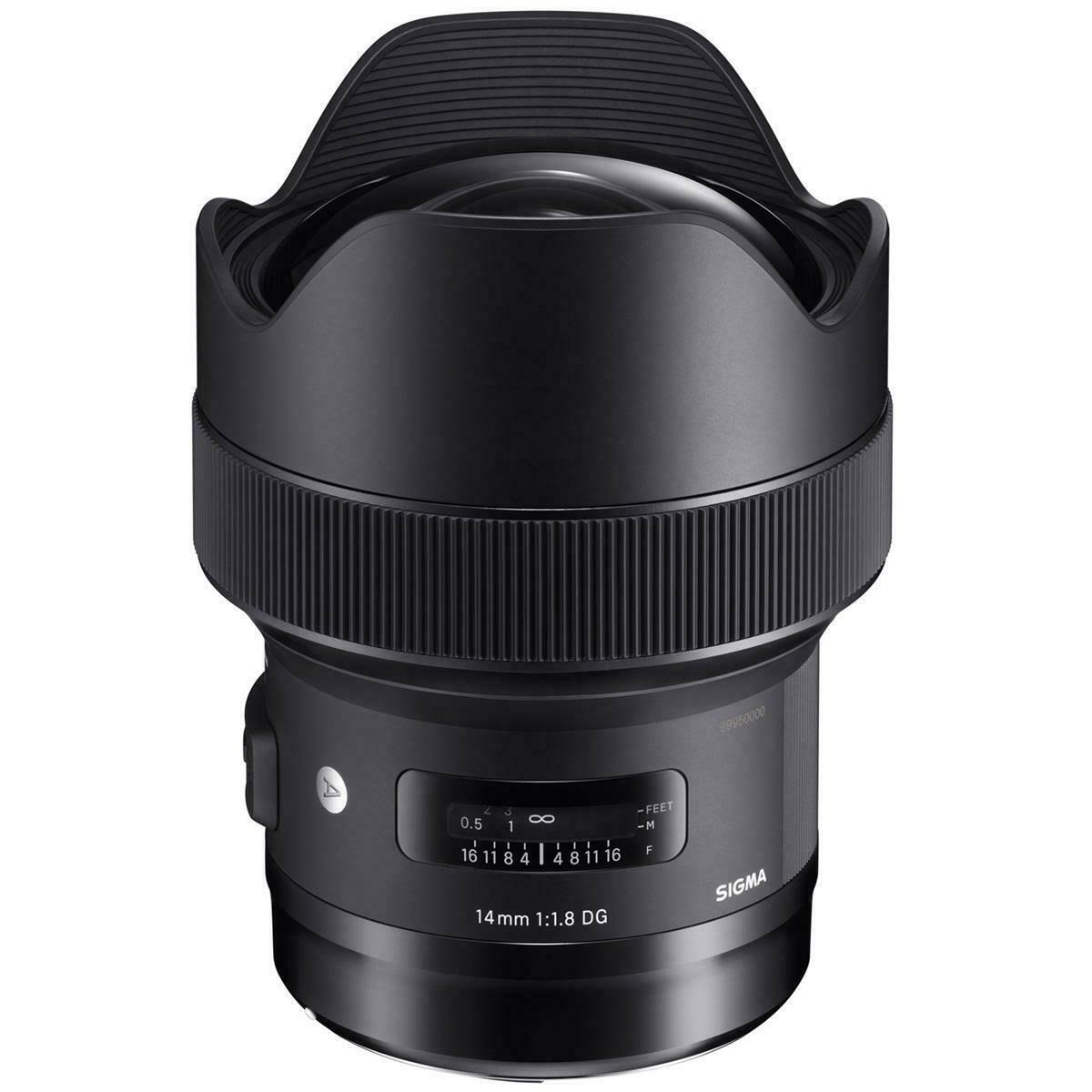 Sigma 14mm f/1.8 DG HSM Art Lens for Sigma DSLR Cameras