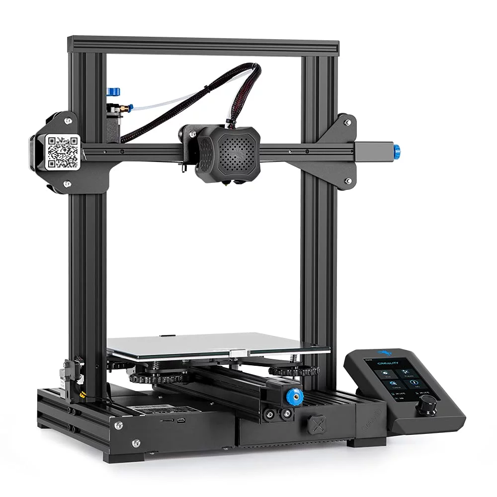 Creality Ender 3 V2 Upgraded 3D Printer Printing Size 220x220x250mm Aluminum Black - Radiant Selections
