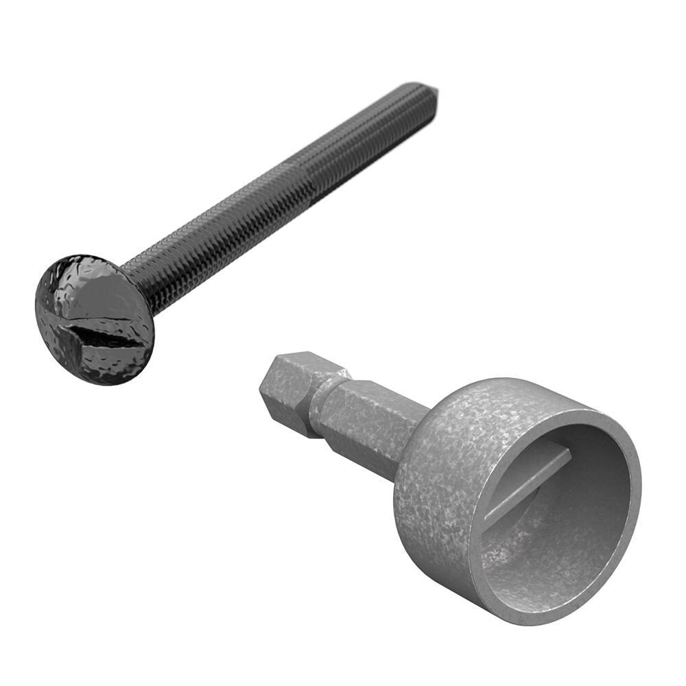 Gatehouse Covington 36-in x 81-in White Steel Surface Mount Security Door | 91836032