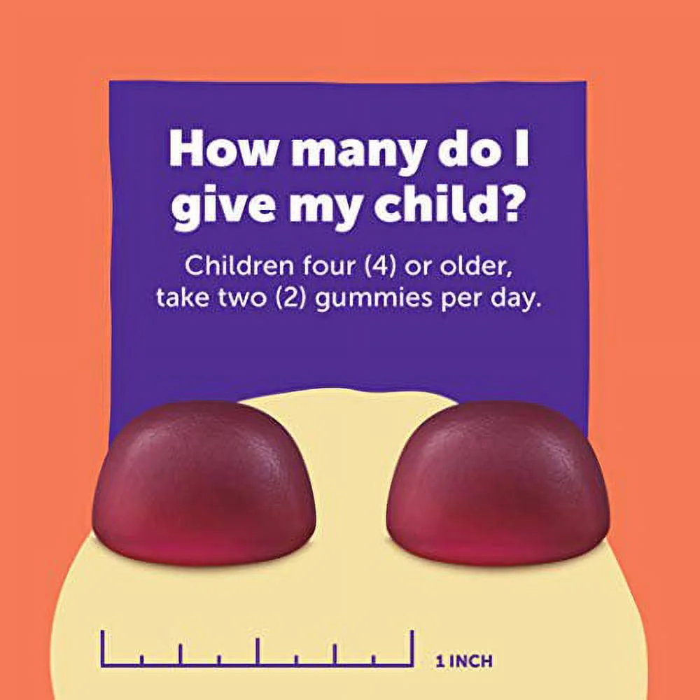 SmartyPants Kids Immunity Daily Gummy Multivitamins: Vitamins C, D, A, & Zinc for Immunity; Ginseng; Prebiotic; Probiotics for Digestive Health; 3 Billion CFU, 42 Ct (21 Day Supply), PACK OF 6