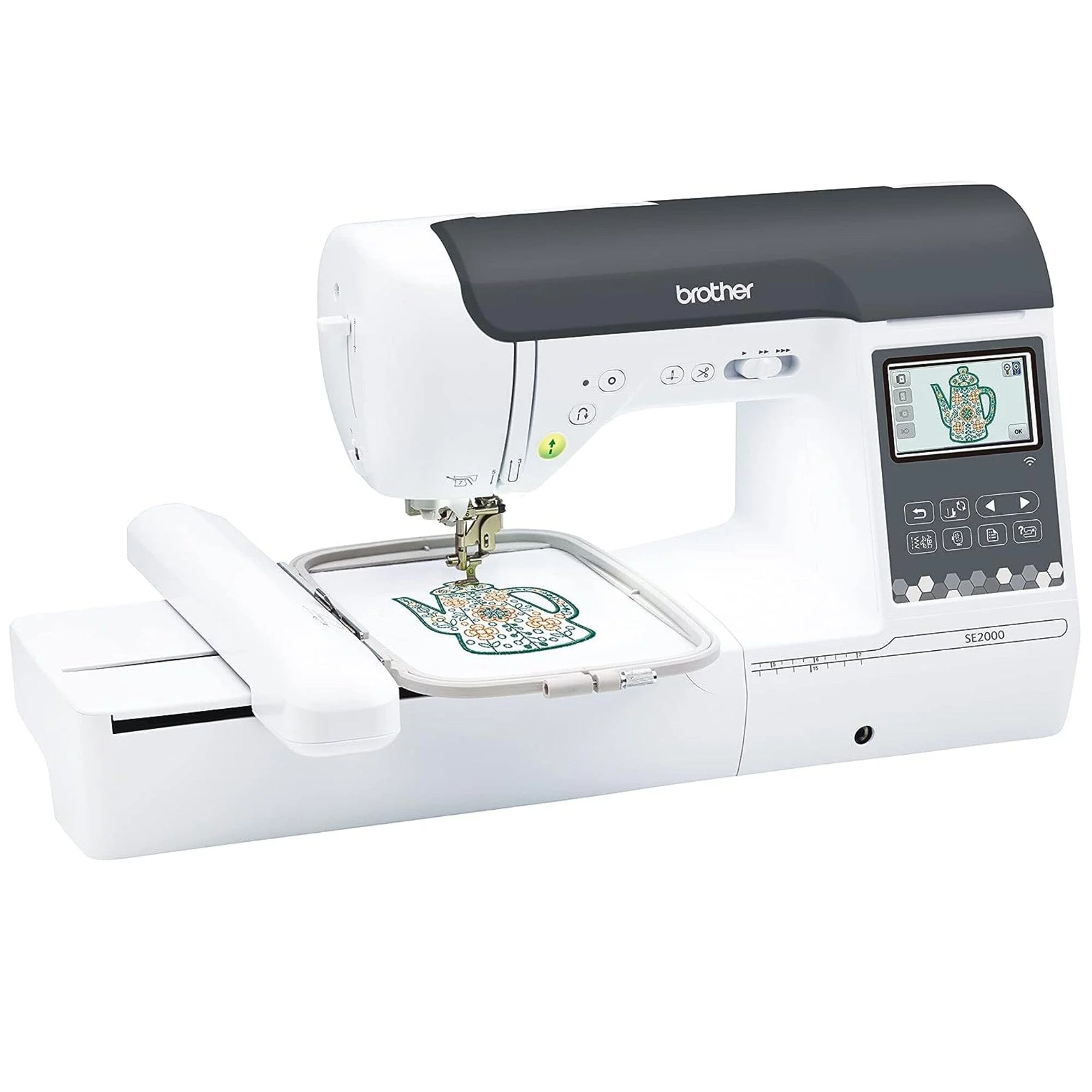 Brother SE2000 Embroidery & Sewing Machine w/ $1,470 Embroidery & Digitizing Bundle