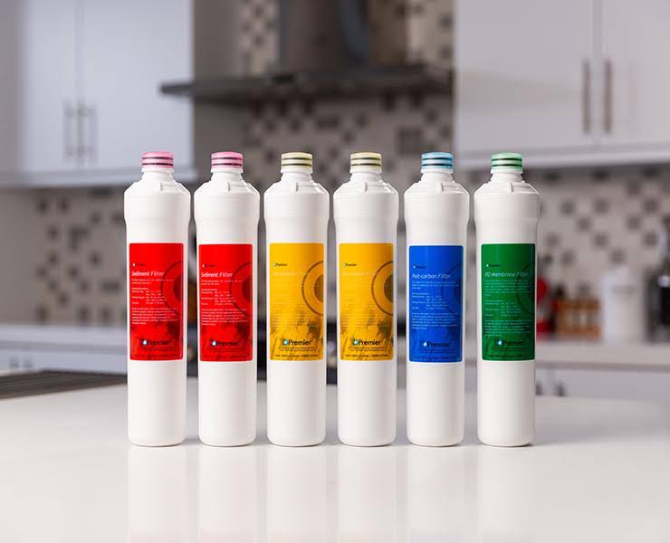 Watts Premier RO Pure Replacement Filter 6-Pack Plus Membrane