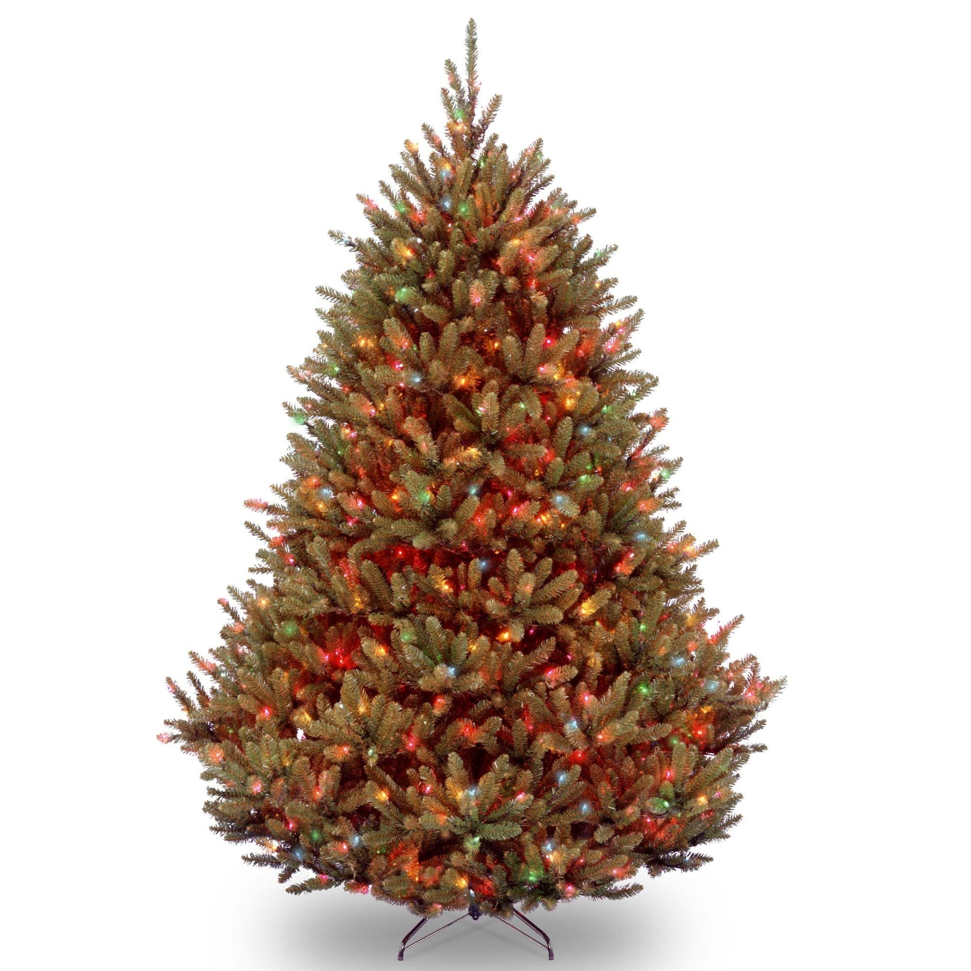6.5& Natural Fraser Medium Fir Tree with Multi-Color Lights - 33368258