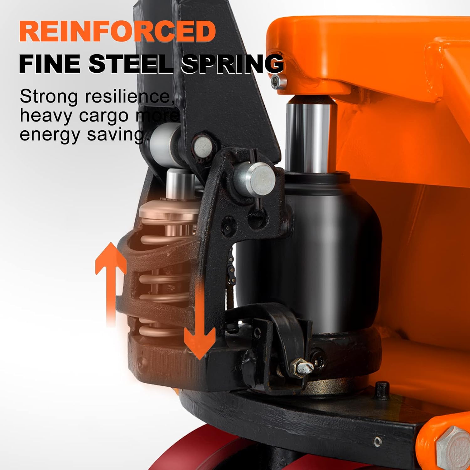 Tory Carrier Manual Pallet Jack Lift 5500lbs Capacity,Hand Pallet Truck 48”L×27”W Fork Size