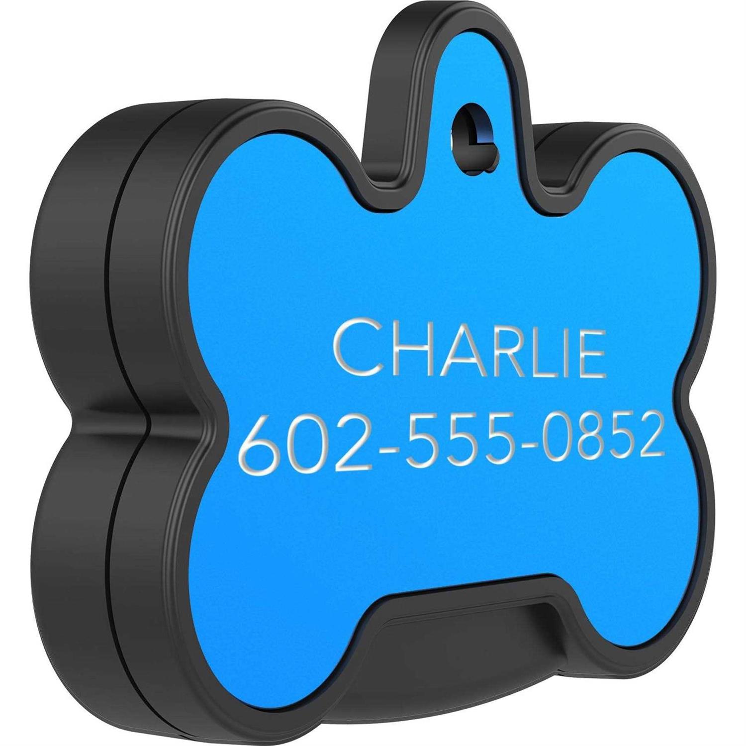 YIP Smart Tag Dog Bone Personalized ID and Tracker - Pet Supplies online store