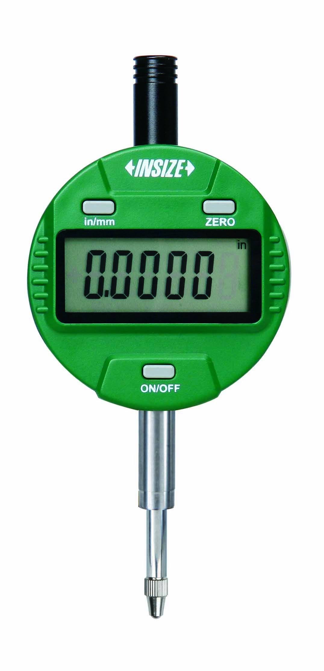 Insize 2112-501E Electronic Indicator, 2x22/50.8 mm, Resolution 0.00005x22/0.001 mm