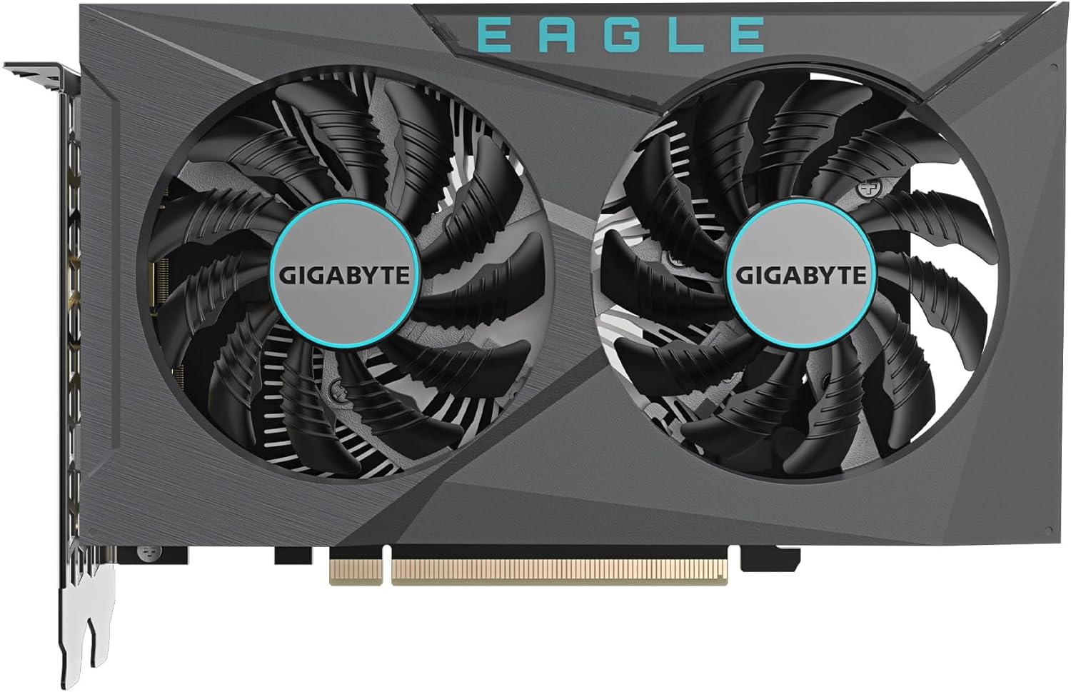 GIGABYTE GeForce RTX 3050 EAGLE OC 6G Graphics Card, 2X WINDFORCE Fans, 6GB GDDR6 96-bit GDDR6, GV-N3050EAGLE OC-6GD Video Card
