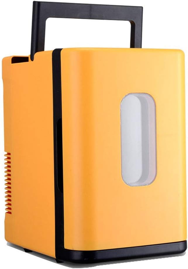 Mini Fridge, 10 Liter Portable Personal Cooler and Warmer Refrigerators AC/DC for Bedroom Food Skincare Home Office Travel,A (B)