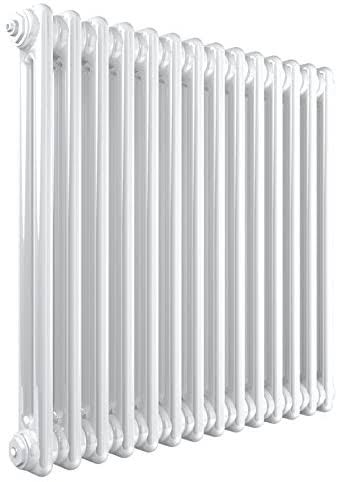 Henrad 110747 263029 2783btu 818 W 2 Column RADIATOR, White, 600 x 858 x 2 mm
