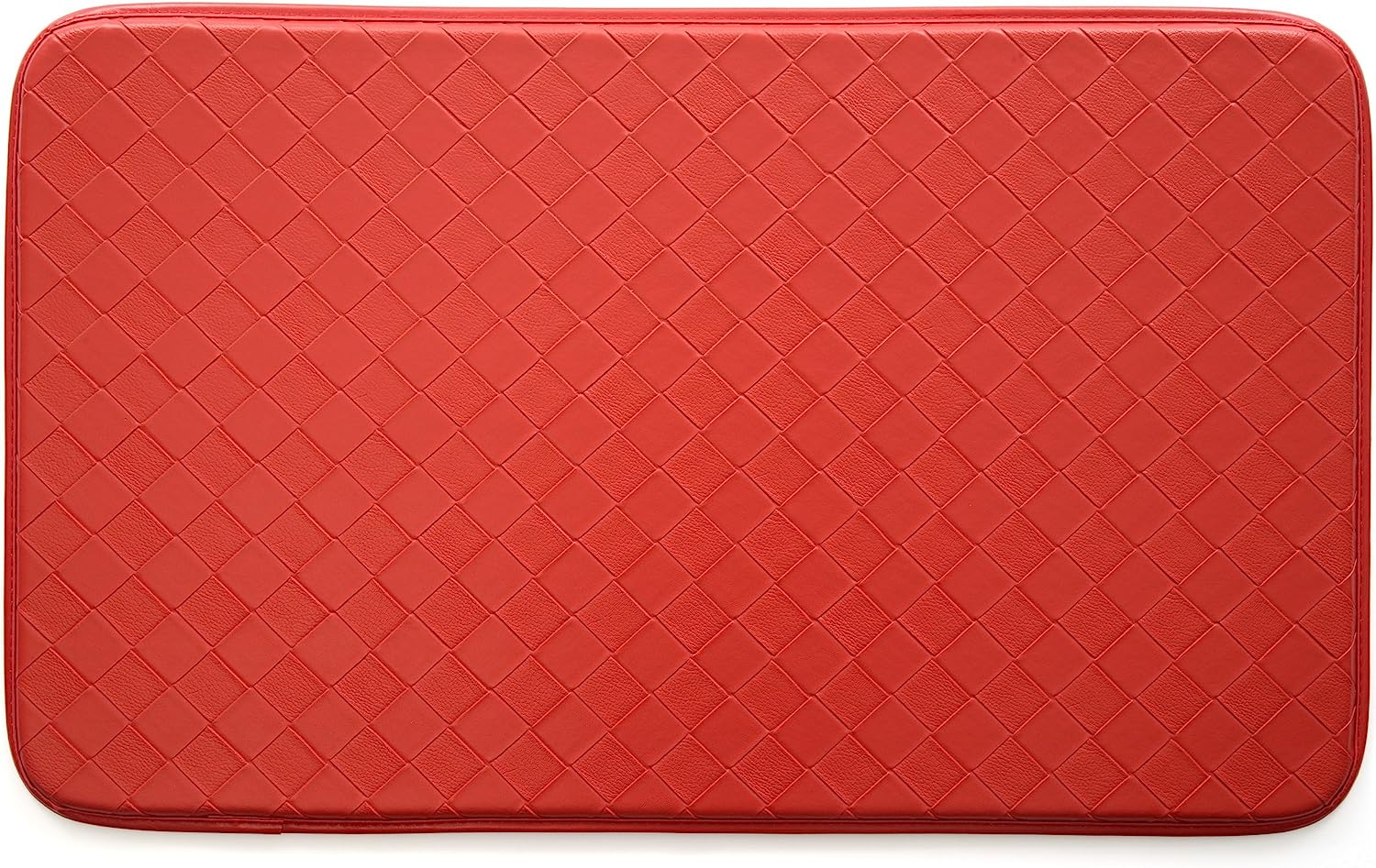 Stephan Roberts Anti-Fatigue Kitchen Faux Leather Non-Skid Cushioned Comfort Mat, 18