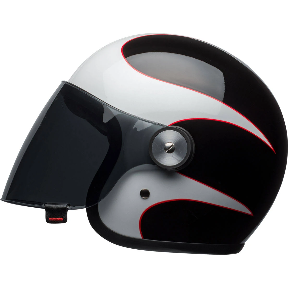 Bell Riot Gloss White Black Red Boost Helmet